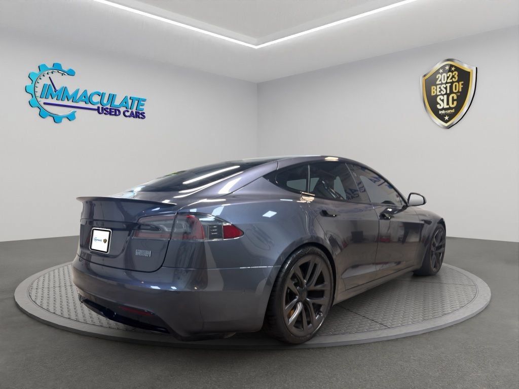 Used 2021 Tesla Model S Plaid AWD/4WD image 5