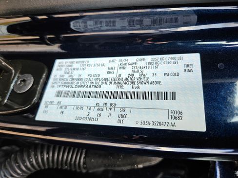 Used 2024 Ford F150 XLT w/ Equipment Group 302A MID AWD/4WD image 36