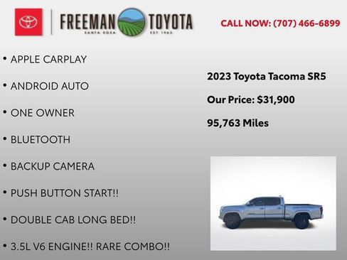 Used 2023 Toyota Tacoma SR5 RWD image 5