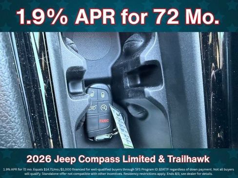 New 2026 Jeep Compass Limited AWD/4WD image 32