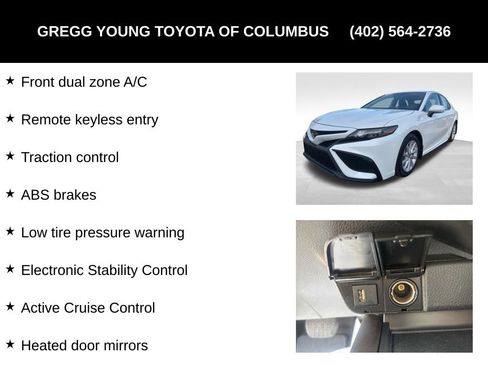 Used 2024 Toyota Camry SE FWD image 6