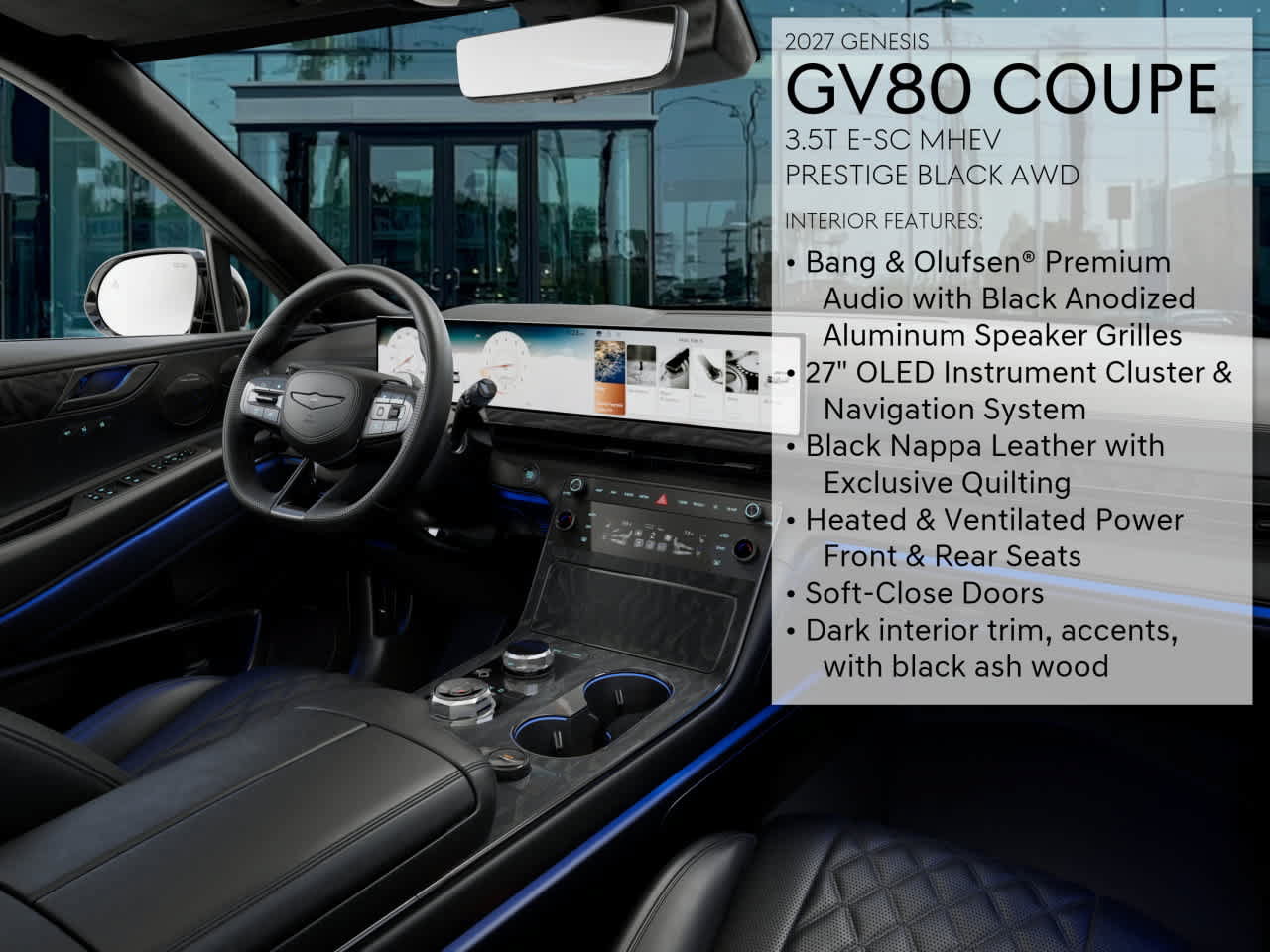 New 2027 Genesis GV80 3.5T Prestige AWD/4WD image 17