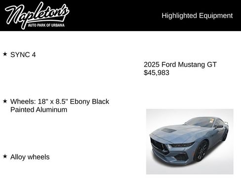 Used 2025 Ford Mustang GT RWD image 9