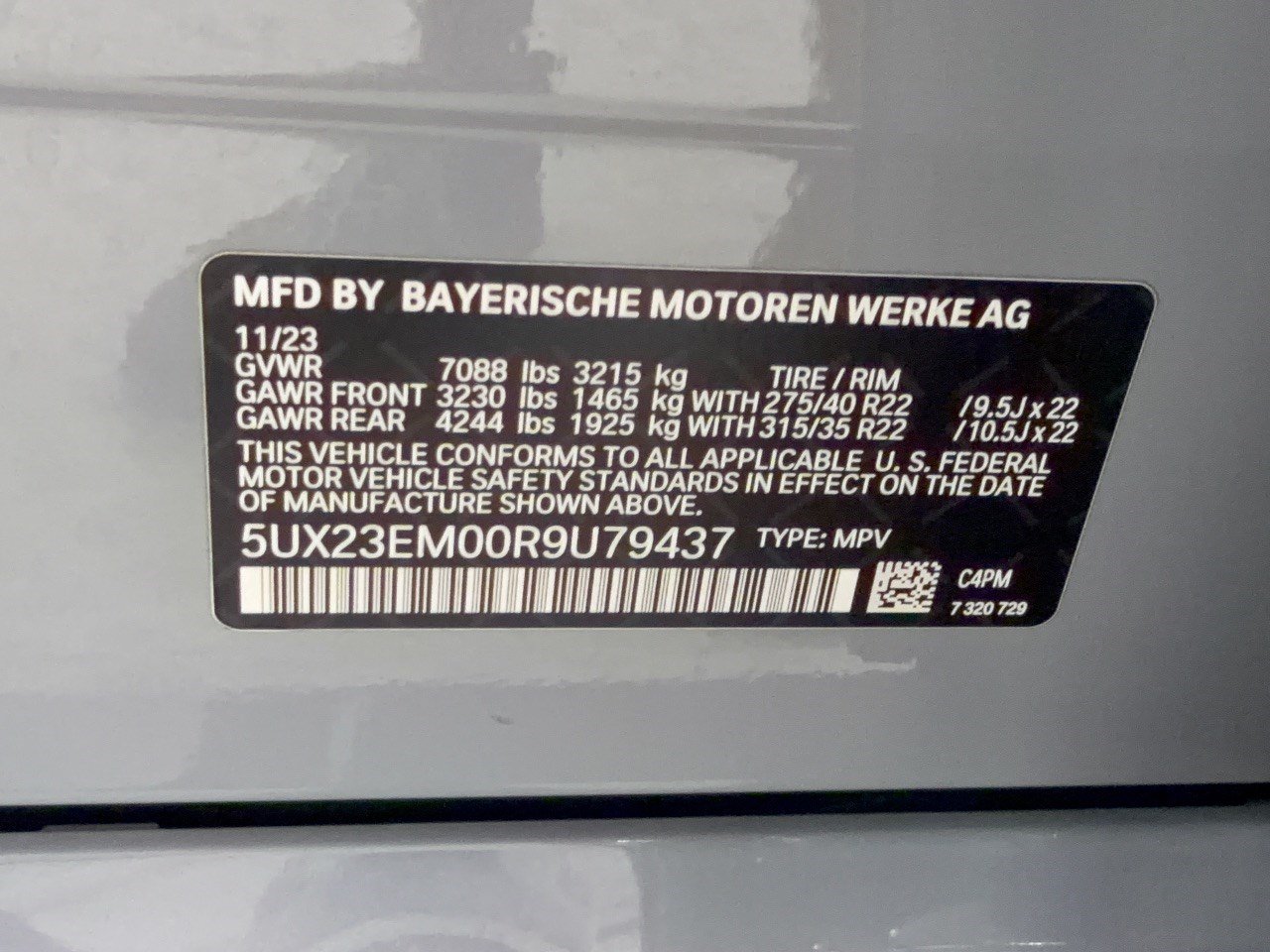 Certified 2024 BMW X7 xDrive40i w/ Executive Package AWD/4WD image 31