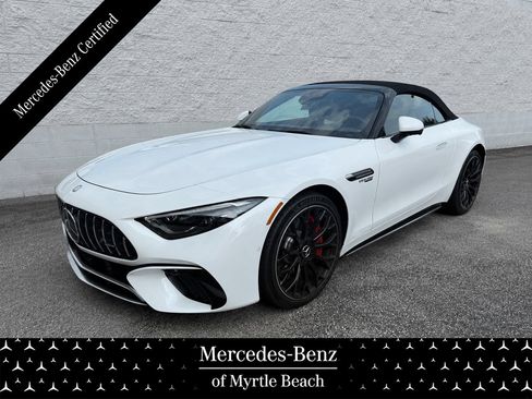 Used 2024 Mercedes-Benz SL 55 AMG 4MATIC image 1