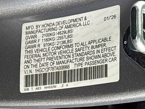 New 2026 Honda Accord Sport image 25