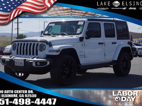 Used 2023 Jeep Wrangler Unlimited Sahara AWD/4WD image 1