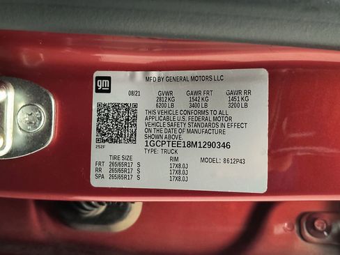 Used 2021 Chevrolet Colorado ZR2 image 17