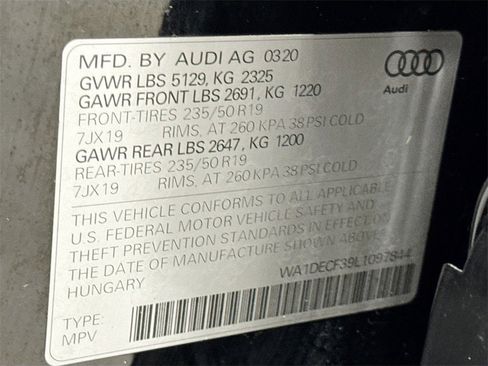 Used 2020 Audi Q3 2.0T Premium w/ Convenience Package image 28