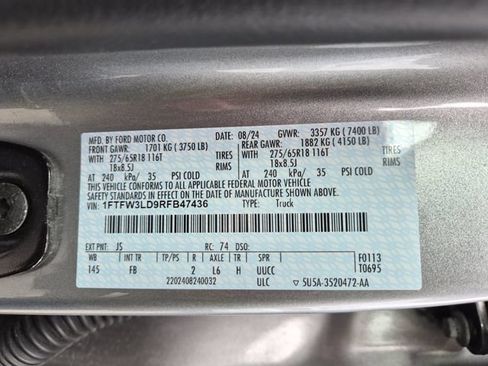 Certified 2024 Ford F150 XLT w/ Equipment Group 302A MID AWD/4WD image 25