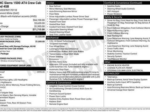 Used 2024 GMC Sierra 1500 AT4 w/ Technology Package AWD/4WD image 37