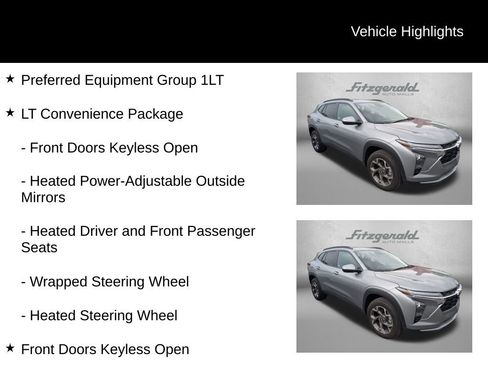 Used 2025 Chevrolet Trax LT w/ LT Convenience Package FWD image 3