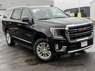 Used 2021 GMC Yukon SLT w/ SLT Luxury Plus Package video 2