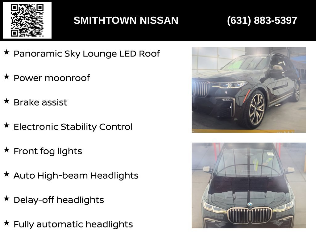 Used 2021 BMW X7 M50i w/ Dynamic Handling Package AWD/4WD image 17