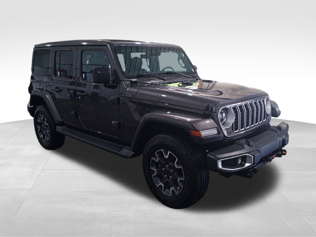 Used 2025 Jeep Wrangler Unlimited Sahara w/ Technology Group AWD/4WD image 9