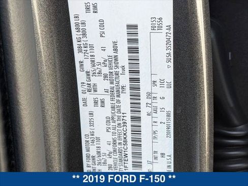 Used 2019 Ford F150 Lariat RWD image 23