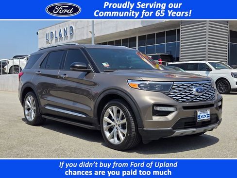 Certified 2021 Ford Explorer Platinum w/ Equipment Group 601A AWD/4WD image 1
