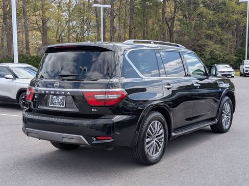 Used 2021 Nissan Armada SL w/ Captain's Chairs Package RWD image 3