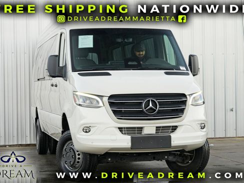 Used 2025 Mercedes-Benz Sprinter 3500 w/ Charging Package, Dashboard image 2