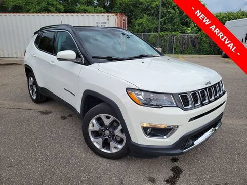 Used 2021 Jeep Compass Limited w/ Sun and Sound Group AWD/4WD image 1