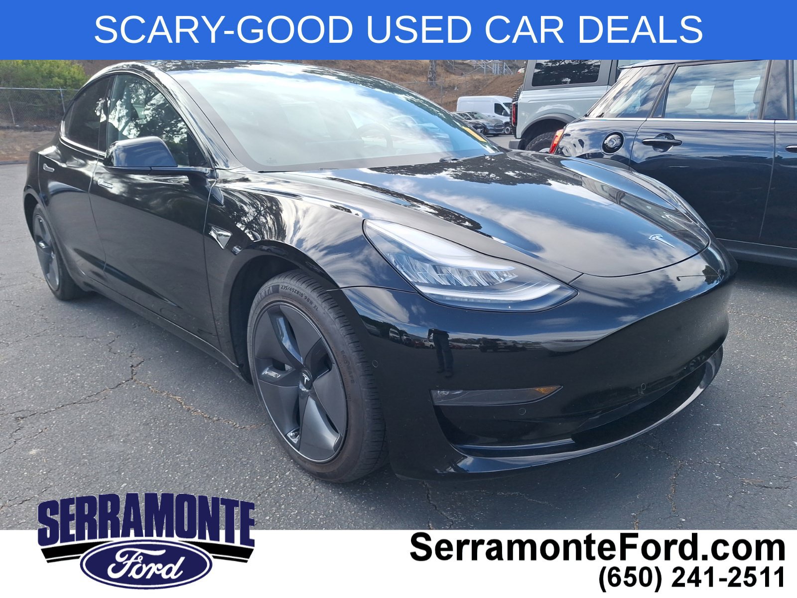 Used 2020 Tesla Model 3 Long Range AWD/4WD image 1