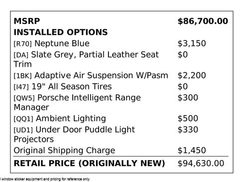 Used 2023 Porsche Taycan image 3