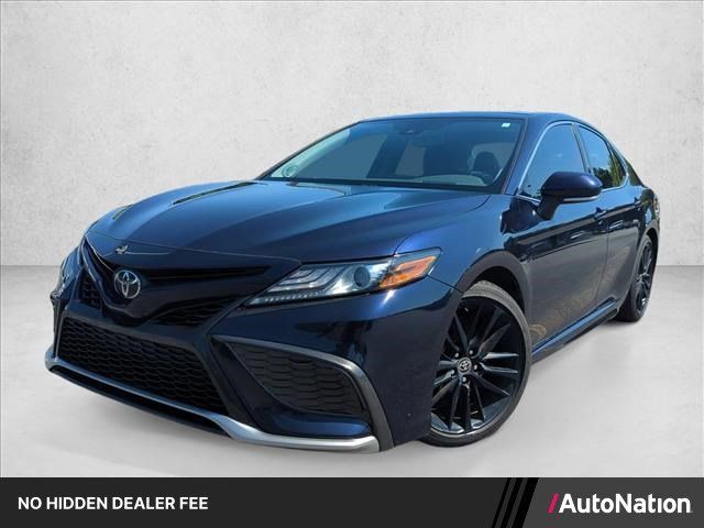 Used 2021 Toyota Camry XSE FWD image 1