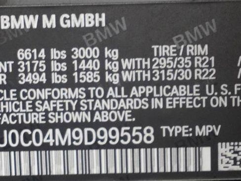 Used 2021 BMW X5 M w/ Competition Package AWD/4WD image 44