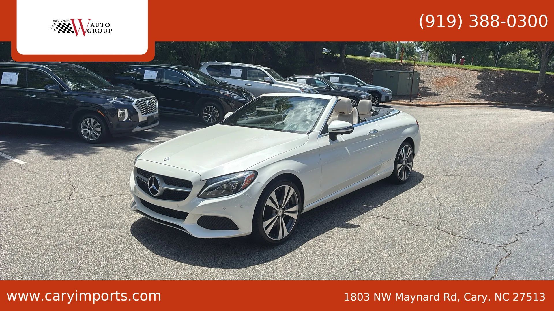 Used 2017 Mercedes-Benz C 300 Cabriolet image 1