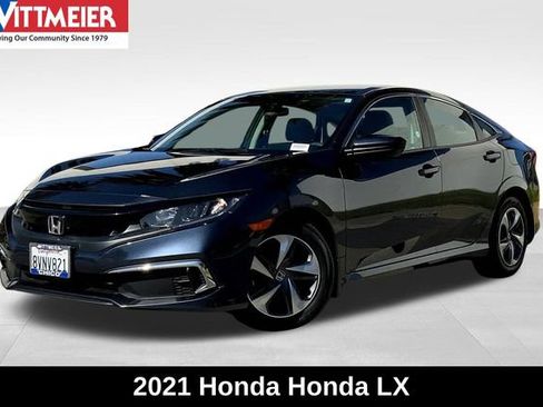Used 2021 Honda Civic LX image 1