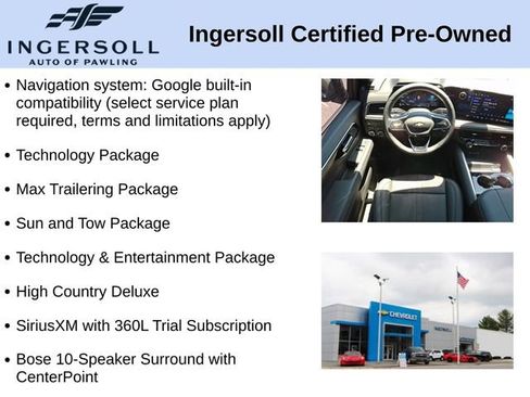 Used 2025 Chevrolet Suburban High Country AWD/4WD image 10