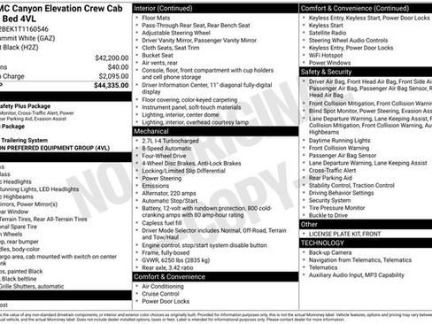 New 2026 GMC Canyon Elevation image 19