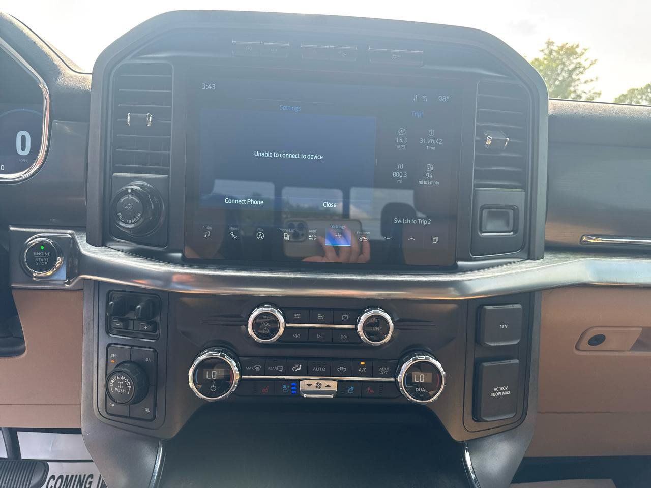Used 2021 Ford F150 Lariat w/ Trailer Tow Package AWD/4WD image 18
