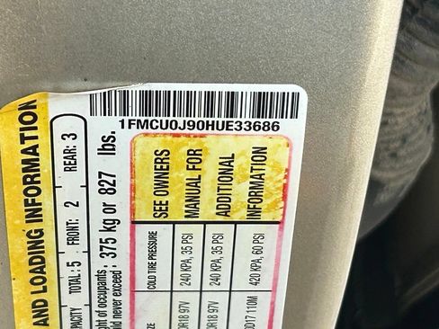 Used 2017 Ford Escape Titanium w/ Equipment Group 301A FWD image 43