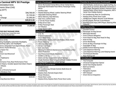 Certified 2024 Kia Carnival SX Prestige FWD image 40