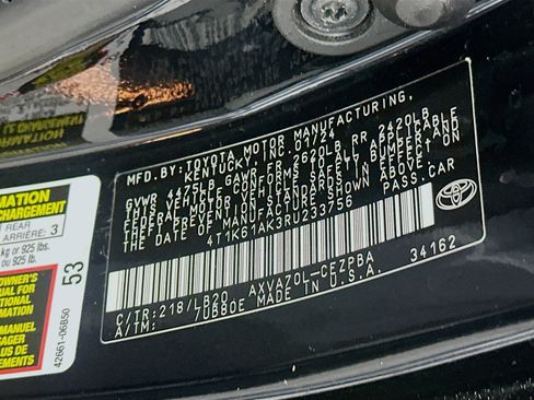 Used 2024 Toyota Camry XSE image 12