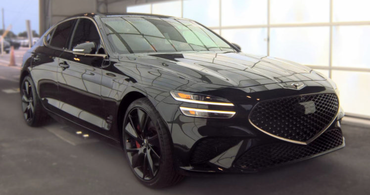 Used 2023 Genesis G70 3.3T w/ Sport Prestige Package RWD image 1