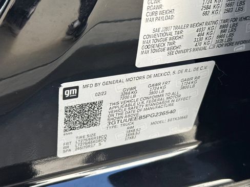 Certified 2023 GMC Sierra 1500 AT4 w/ AT4 Preferred Package AWD/4WD image 40