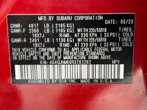 Certified 2024 Subaru Crosstrek 2.5i Limited AWD/4WD image 51