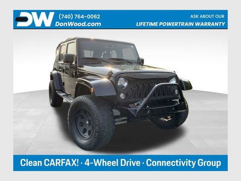 Used 2015 Jeep Wrangler Unlimited Sahara w/ Connectivity Group AWD/4WD image 1