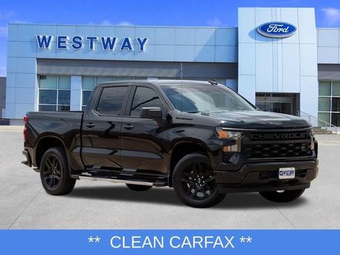 Used 2026 Chevrolet Silverado 1500 Custom w/ LPO, Dark Essentials Package RWD image 1
