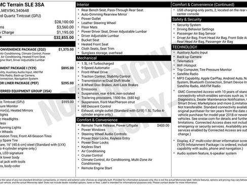 Used 2019 GMC Terrain SLE w/ Driver Convenience Package FWD image 33