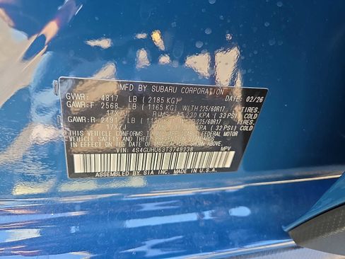New 2026 Subaru Crosstrek 2.5i Wilderness AWD/4WD image 10