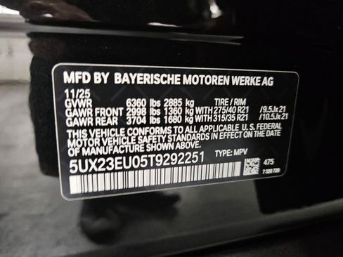Certified 2026 BMW X5 xDrive40i AWD/4WD image 17