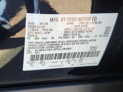 Used 2023 Lincoln Aviator Reserve w/ Equipment Group 201A AWD/4WD image 27