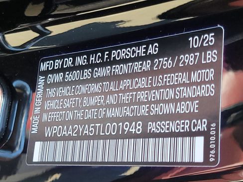 Used 2026 Porsche Panamera 4 AWD/4WD image 36