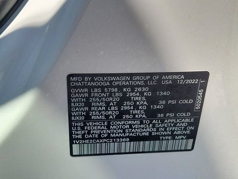 Certified 2023 Volkswagen Atlas Cross Sport SE AWD/4WD image 33