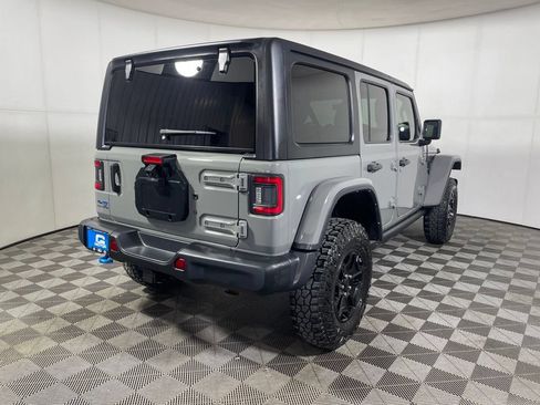 Used 2023 Jeep Wrangler Unlimited Rubicon 4xe w/ Steel Bumper Group AWD/4WD image 7
