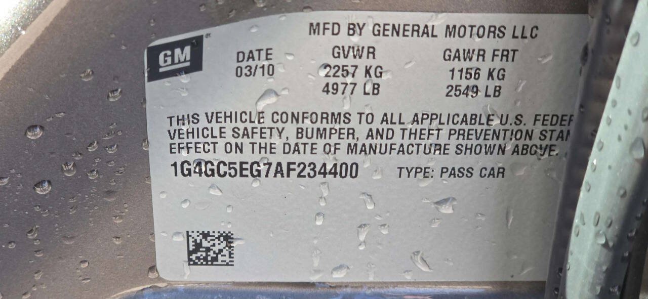 Used 2010 Buick LaCrosse CXL FWD image 10