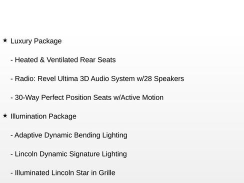 Used 2025 Lincoln Aviator Reserve w/ Equipment Group 201A image 10